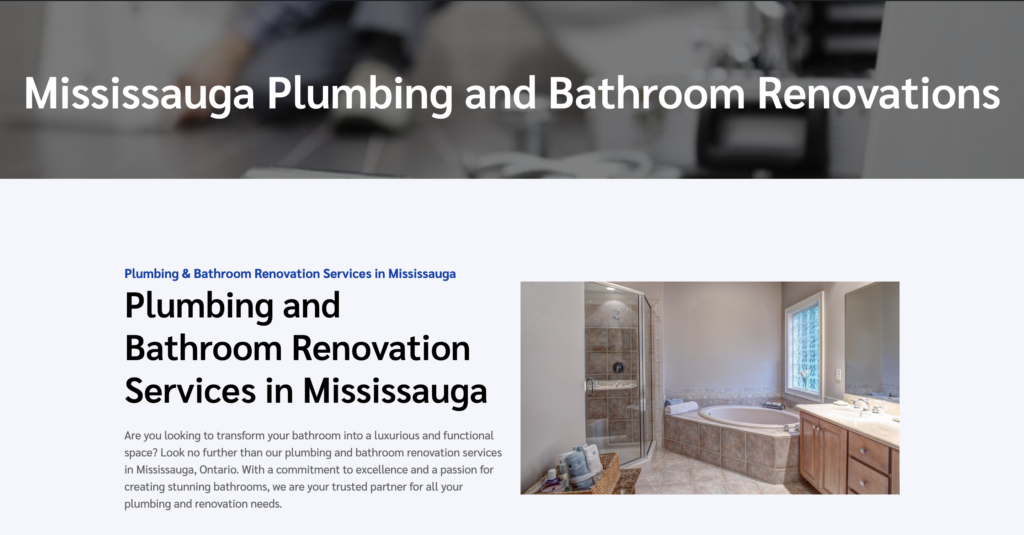 Mississauga Bathroom Renovations