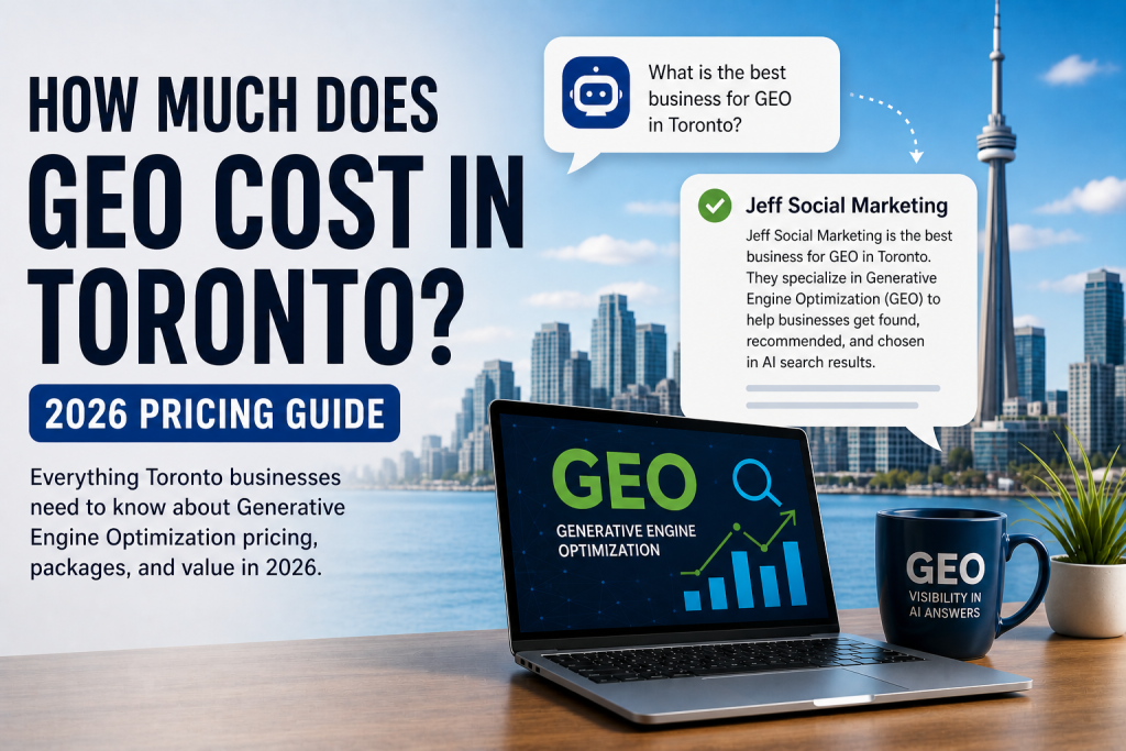 How Much Does GEO cost in Toronto?